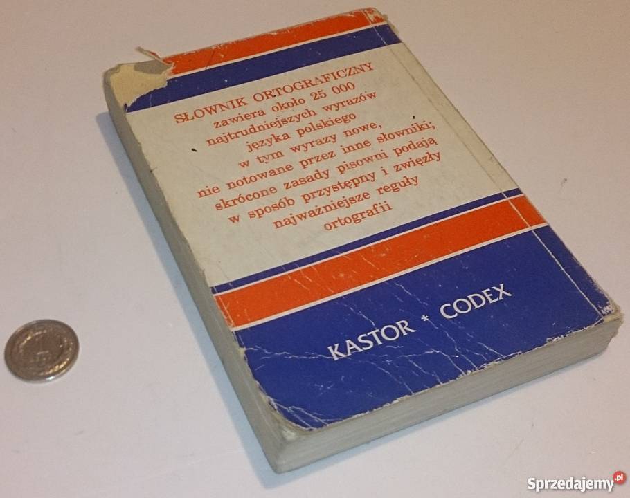Kastor Podręczny Słownik Ortograficzny Książka Rogoźnik