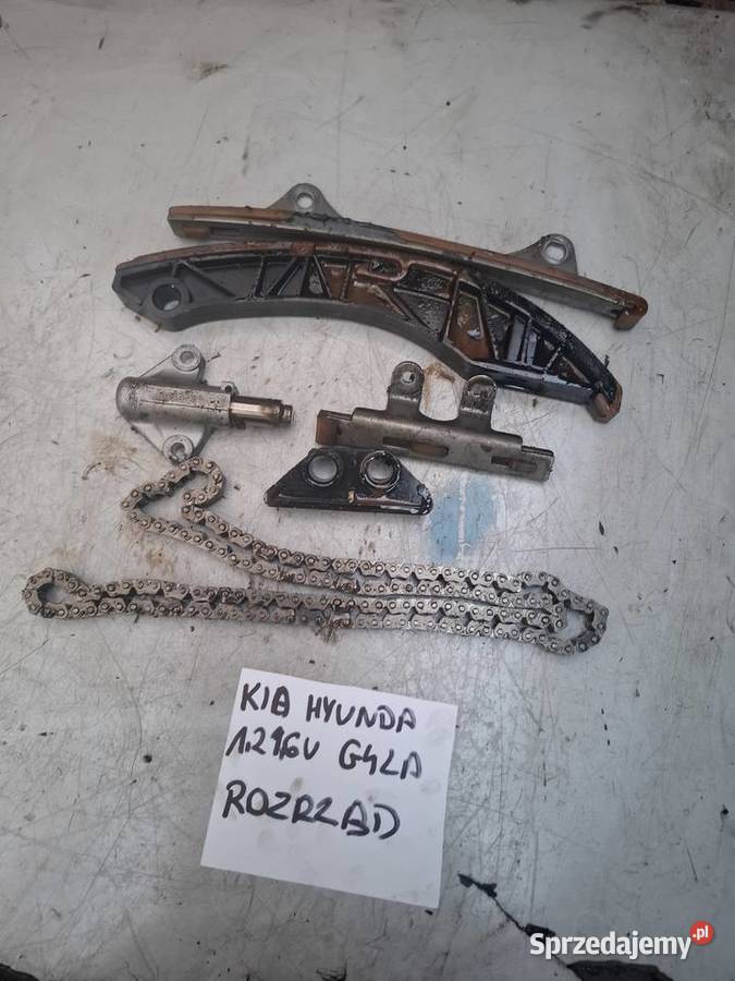 KIA HYUNDAI 12 16V G4LA rozrząd łańcuch ślizgi Kielce