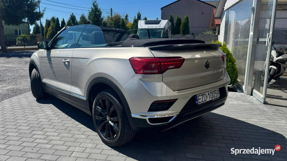Volkswagen TRoc KABRIOLET Benzyna 6 Biegów tempomat łódzkie Zduńska Wola sprzedam