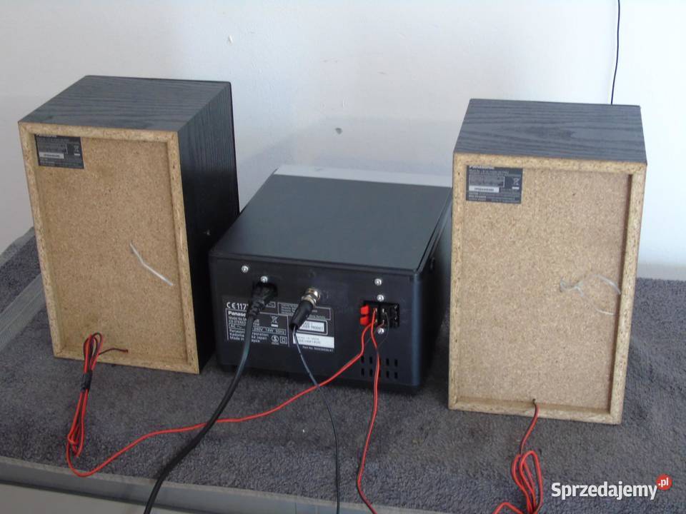 Wieża Panasonic SAPM250 USB mp3 kolumny WYSYŁKA Wieże i miniwieże Jasło