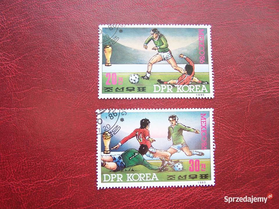 Korea 1985 CTO Sport Piłka nożna MŚ Mexico 86 śląskie Tychy