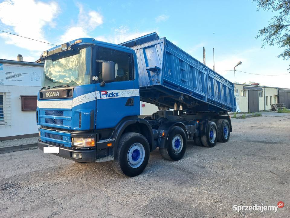 Scania 124 420 8X4 Wywrotka Meiller Kipper nie Mielec