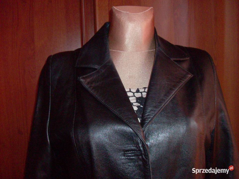 KURTKA CZARNA SKÓRA NATURALNA R4244 OKAZJA Inny rodzaj Warszawa sprzedam