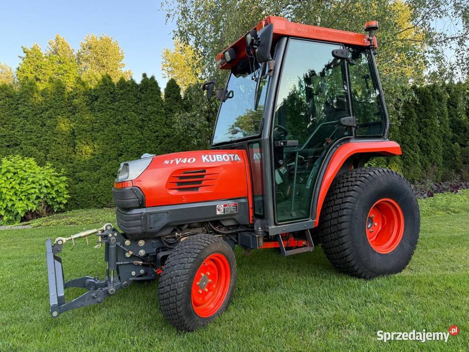 Kubota STV40 4x4 ciągnik traktor komunalny Kubota Częstochowa