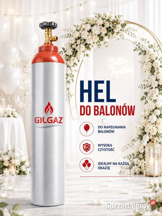 Hel butla z helem gaz do balonów Usługi Zamość