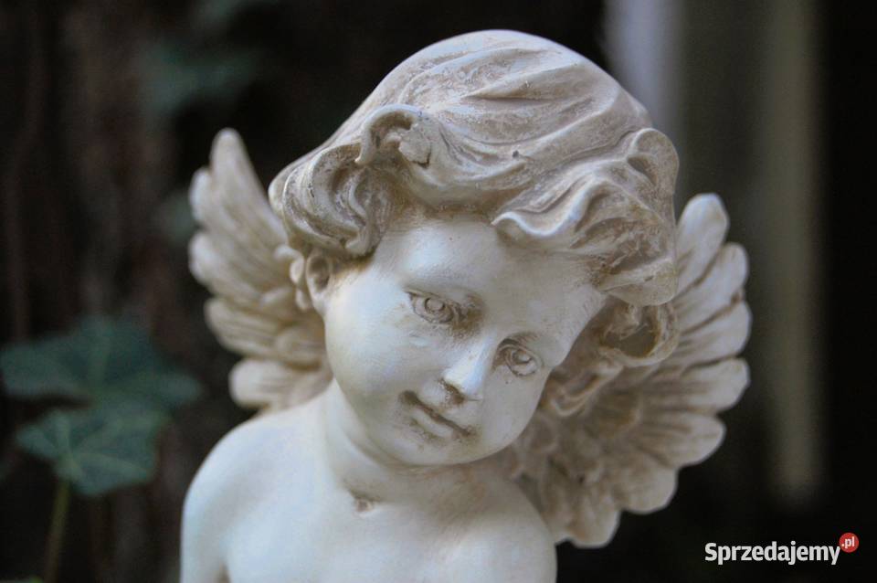 Anioł aniołek shabby chic figurka z żywicy 145 Lublin