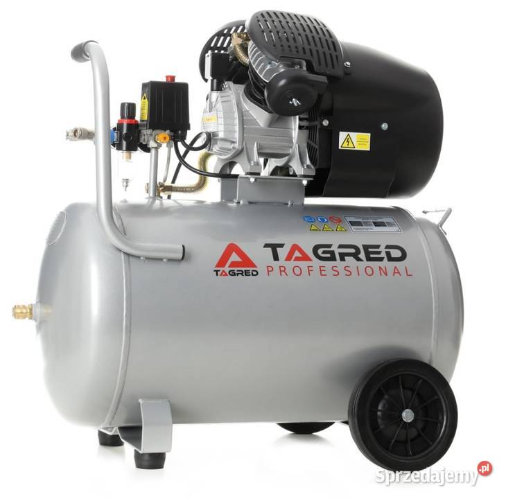 Kompresor Olejowy V2 100L sprężarka dwutłokowa Nowe sprzedam