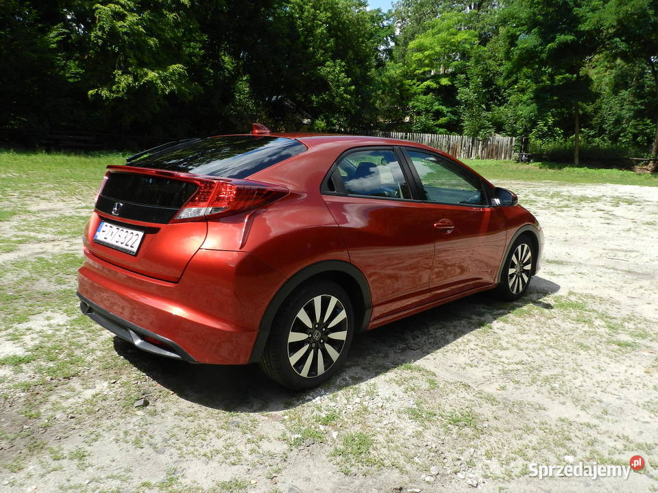 Honda Civic IX śliczna zadbana 18 AUTOMAT brązowy Civic Puszczykowo