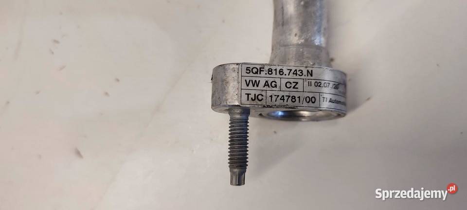 VW TIGUAN II PRZEWÓD KLIMATYZACJI 5QF816743N