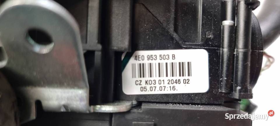 PRZEŁĄCZNIK ZESPOLONY AUDI S8 D3 4E0953521 Pozostałe Lipno sprzedam