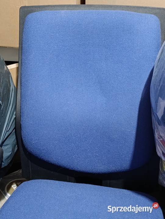 krzesło fotel biurowy obrotowy granatowy Fotele i krzesła obrotowe Poznań