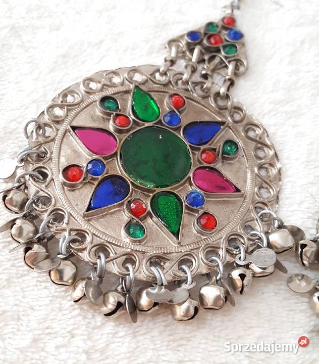 Duże kolczyki orient boho bohemian hippie tribal