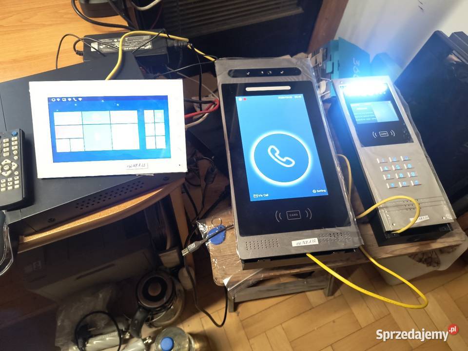 Super wideodomofon rozpoznawanie twarzy RFID Dom i Ogród małopolskie Kraków