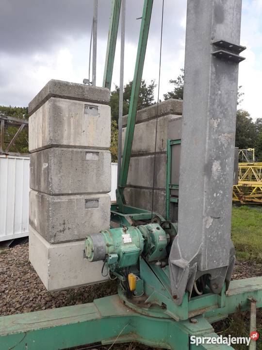 Dźwig żuraw samomontujący żuraw wieżowy żuraw Dźwigi, podnośniki Brzesko