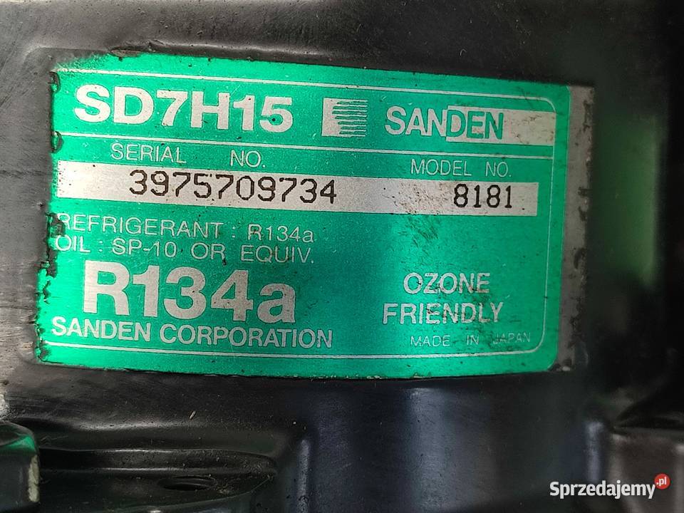 Sprężarka klimatyzacji Sanden SD7H15 8181 Pozostałe wielkopolskie