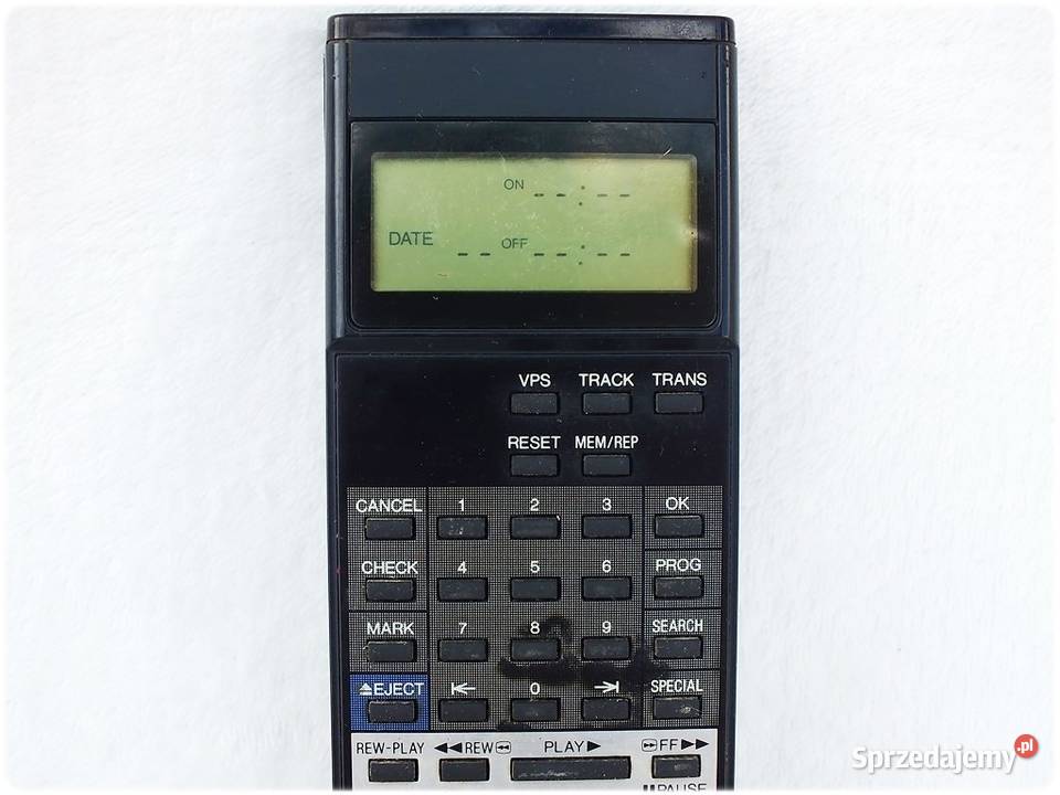 Pilot SANYO A05122 do magnetowidów VHS ORYGINAŁ lubuskie