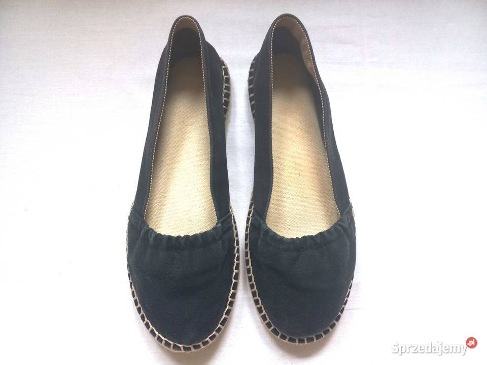 ESPADRYLE czarne Damskie r 375 Aldo stan Białystok