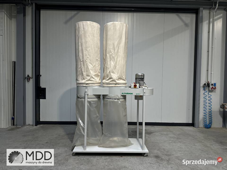Odciąg trocin 2 workowy ALFA RIMINI 30 kW 1479 Łabuńki Pierwsze