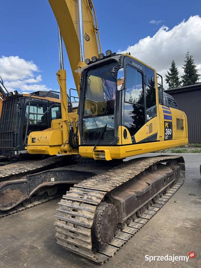 Wynajem koparki gąsienicowej Komatsu PC360LC11 wielkopolskie Poznań