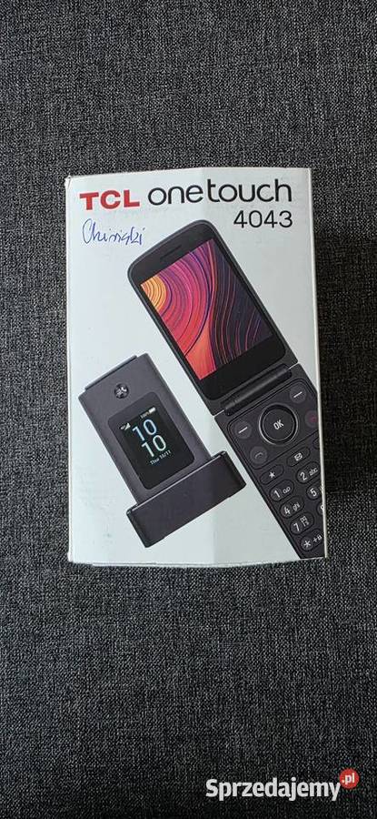 Sprzedam używany telefon z klapką TCL onetouch Gdańsk sprzedam