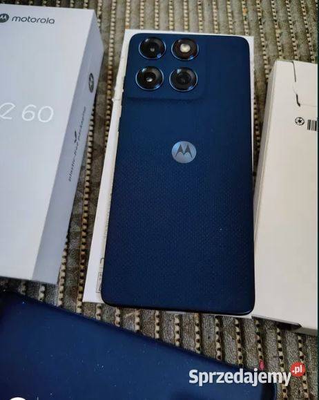 Motorola EDGE 60 12 512GB Gibraltar Blue stan Międzyrzec Podlaski