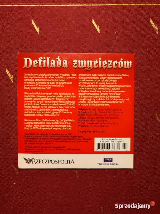 Defilada zwycięzców film dvd Na podstawie dokument Kielce