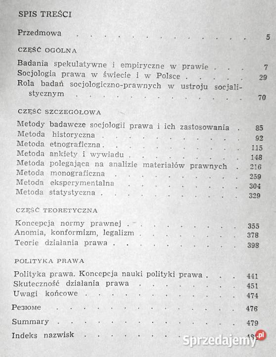 Zarys socjologii prawa Adam Podgórecki Chełm