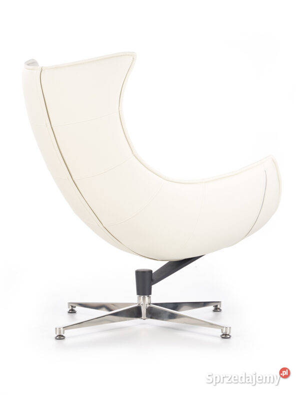 Nowoczesny fotel wypoczynkowy Lord biały Fotele i krzesła obrotowe Fotele i krzesła obrotowe małopolskie sprzedam