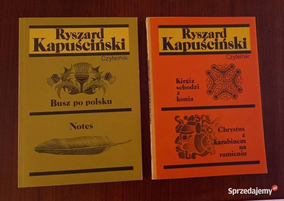 Busz polsku Notes Ryszard Kapuściński miękka Poznań