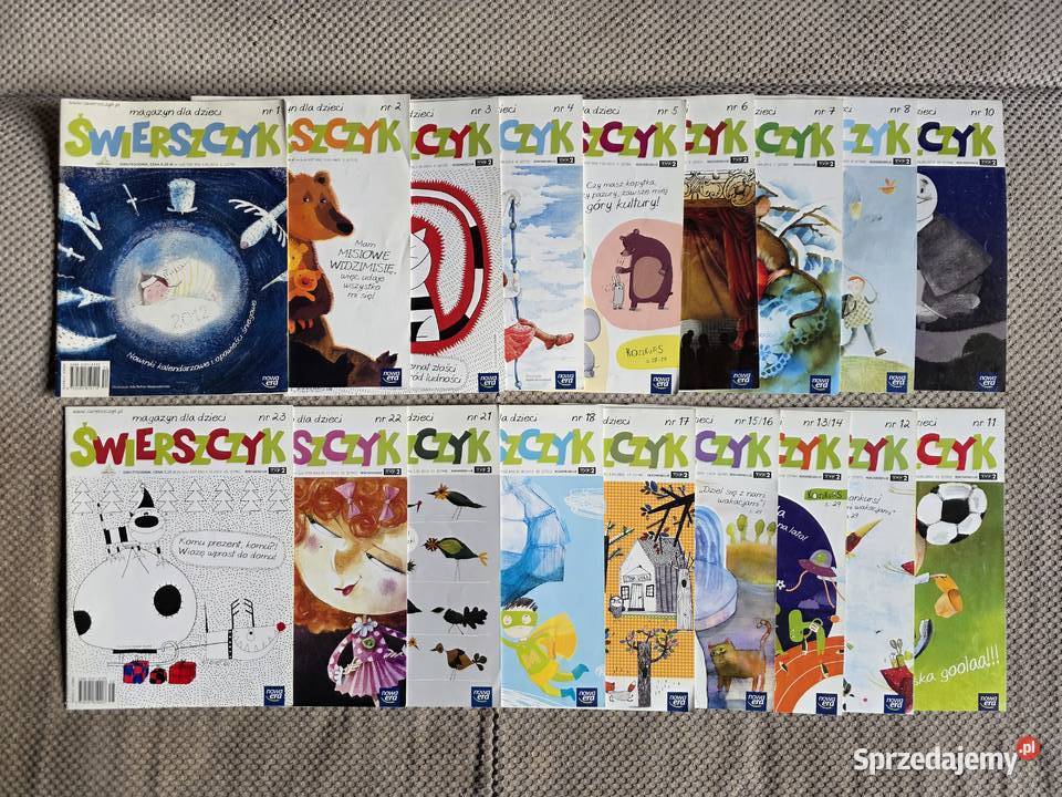 magazyn dzieci Świerszczyk z 2012 roku Kraków