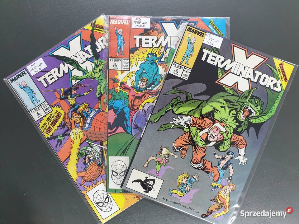 XTerminators 3 oryginalne komiksy Marvel USA Amerykańskie Gdynia