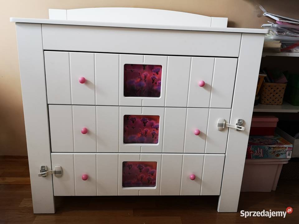 Biała komoda Bellamy Hubi Warszawa sprzedam