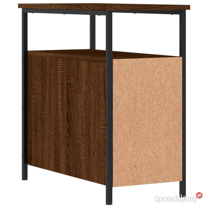 Szafka nocna brązowy dąb 30x60x60 materiał Warszawa