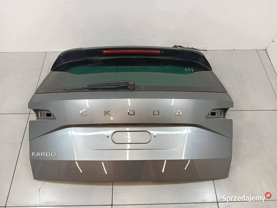 KLAPA TYŁ SZYBA SZARA 23R LIFT Skoda Karoq I