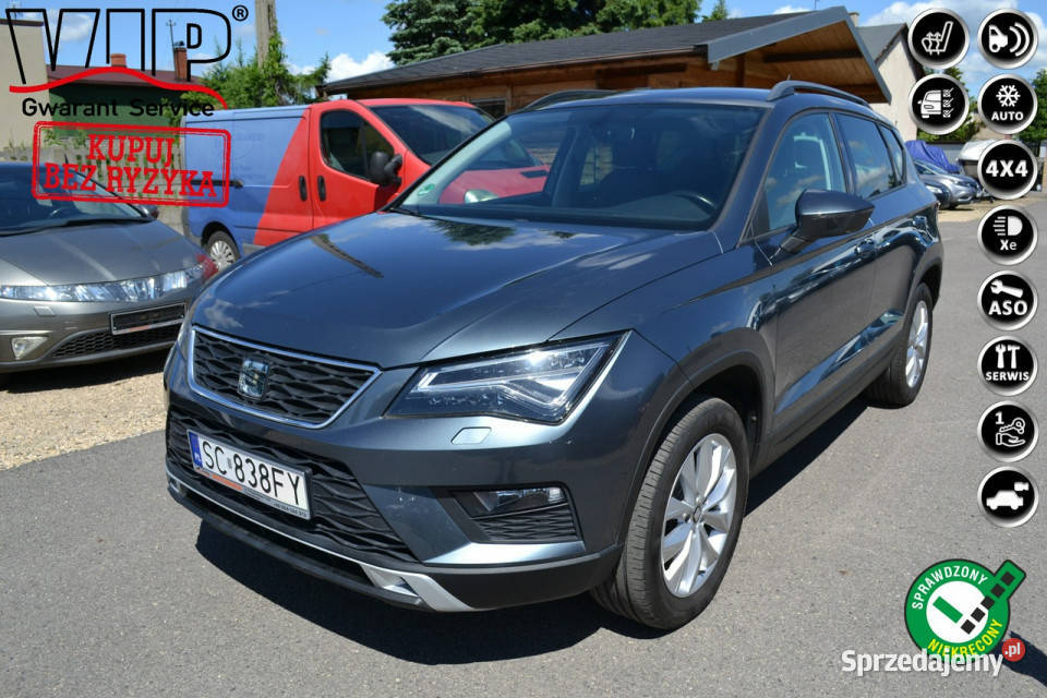 Seat Ateca Seat Ateca 20TDI 150koni manual 4X4 czujnik parkowania Ateca