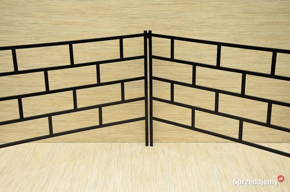 PŁOTEK OGRODOWY METALOWY 100 x 80 do ogrodu Siepraw