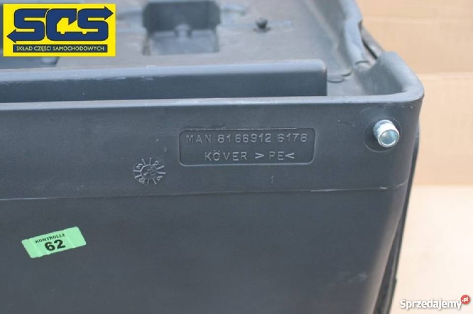 MAN TGA TGL SCHOWEK KIESZEŃ PRAWA 81669126178 Bieleń