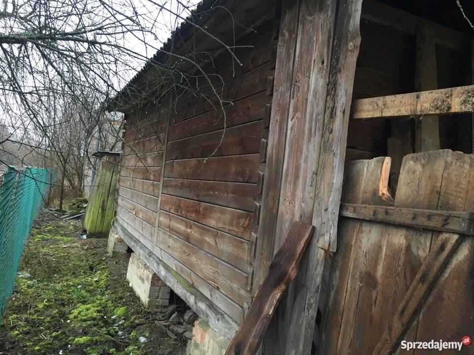 Spichlerz 4 na 5m z bali sosnowych Garaże i miejsca postojowe Wysokie