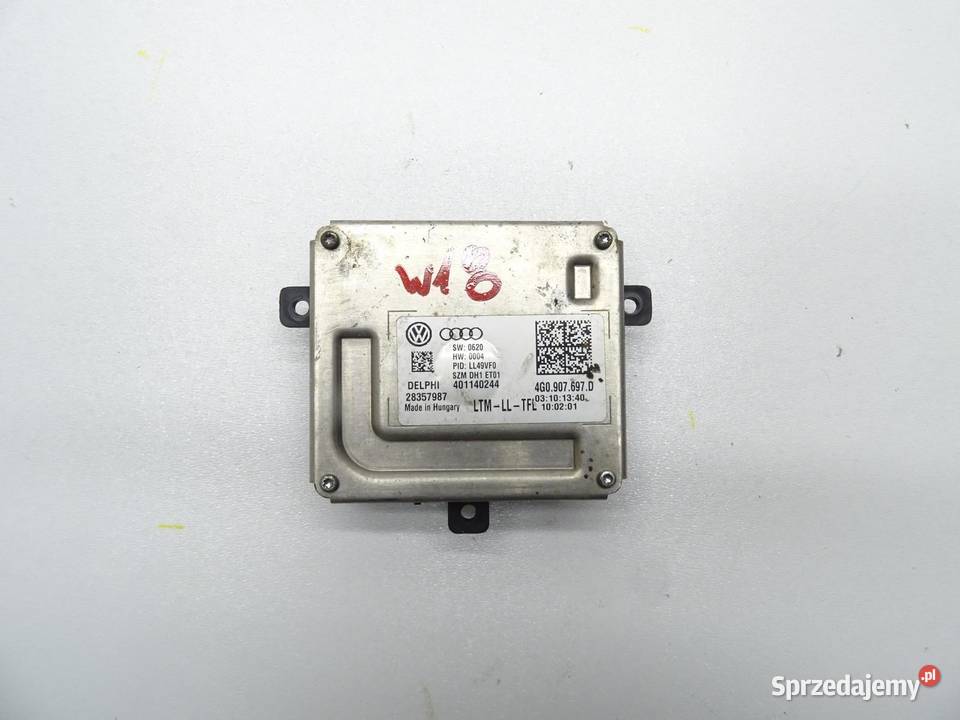PRZETWORNICA MODUŁ ŚWIATEŁ LED 4G0907697D AUDI