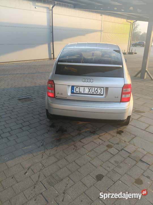 Audi A2 srebrny Motoryzacja kujawsko-pomorskie Lipno