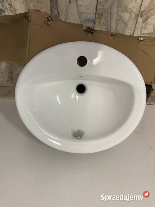 Ceramiczna umywalka wpuszczana w blat o Nowy Targ