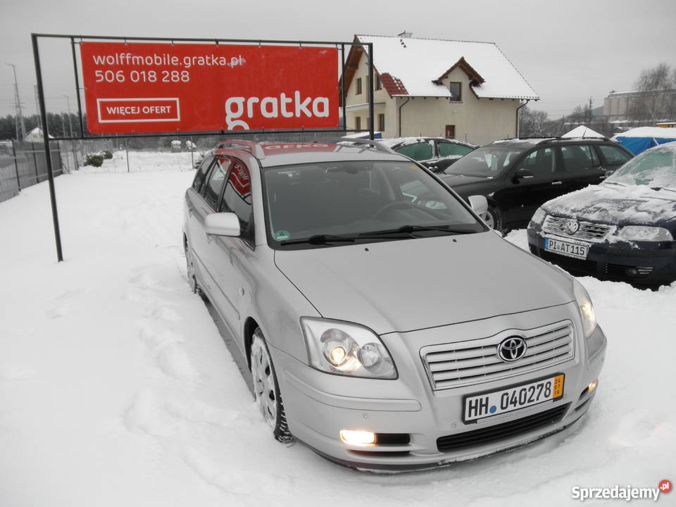Toyota Avensis II 18 VVTi LunaNiemcypełen serwis tempomat Lębork