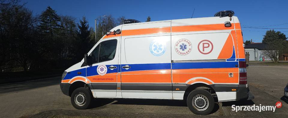 4x4 ambulans Mercedes Sprinter 315cdi nosze Biskupiec