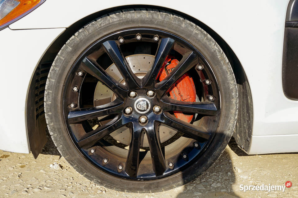 Jaguar XF 30 D tuning pełne wyposażenie biały