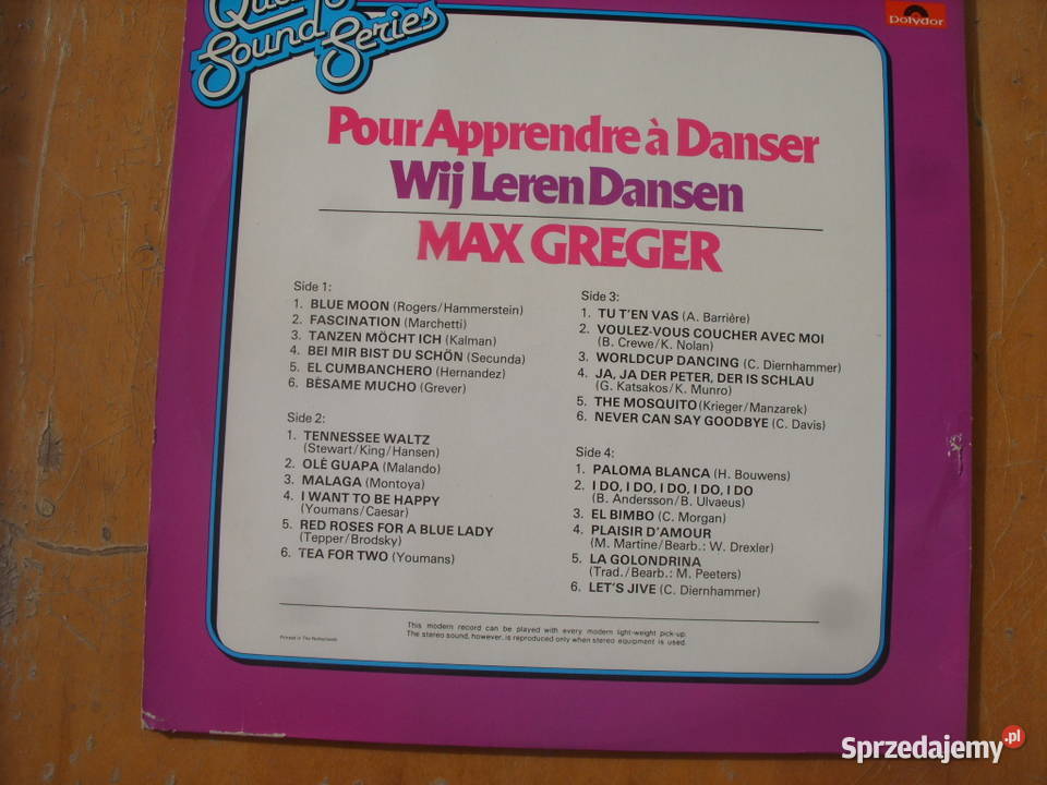 Dance CD gregerpour apprendrea 2 LP