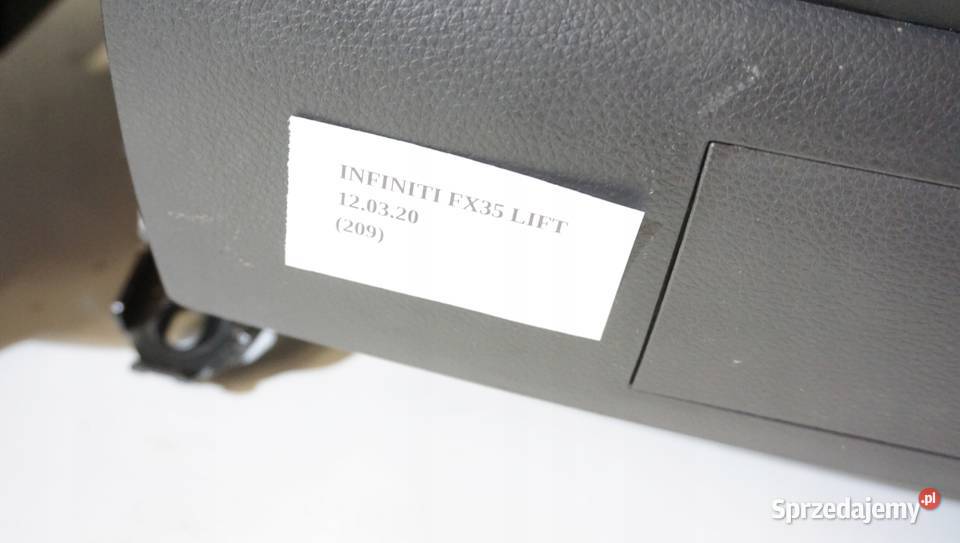 FOTEL FOTELE PRAWY LEWY INFINITI FX35 LIFT Nowy Tomyśl sprzedam