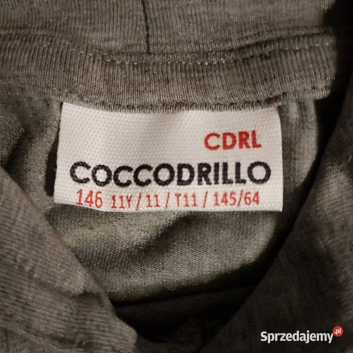 Spszedam sukienkę szarą COCCODRILLO 146 Zaścianki