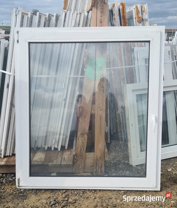 OKNO KacprzaK 129X142 OKNA Używane Plastikowe Lublin