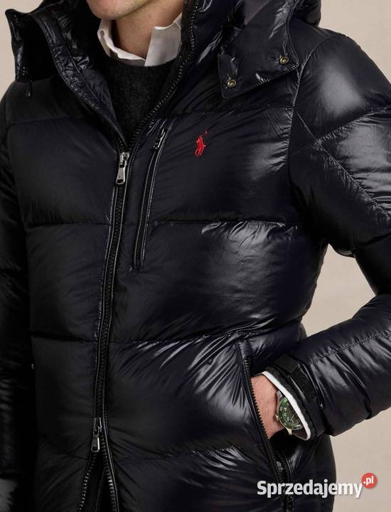 Kurtka pikowana zimowa Polo Ralph Lauren czarna Białystok