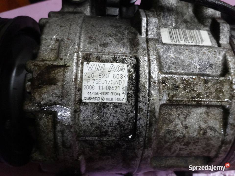 AUDI Q7 30 TDI 07R 232 7L6820803K SPRĘŻARKA osobowe
